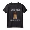 Piacciono Cani e Tre Persone Belgian Tervuren Maglietta - Design Divertente per Amanti dei Cani - Regalo Unico per Proprietari di Cane