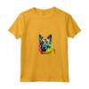Belga Tervuren Pop Art I Dog Lover I Splash Art Tervuren Maglietta con Collo a V - Abbigliamento per Amanti di Belgian Tervuren - Ideale per Proprietari e Famiglie