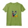 Belga Tervuren Pop Art I Dog Lover I Splash Art Tervuren Maglietta con Collo a V - Abbigliamento per Amanti di Belgian Tervuren - Ideale per Proprietari e Famiglie