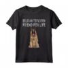 Belgian Tervuren Friend For Life - Maglietta Divertente per Amanti dei Cani - Regalo Unico per Proprietari di Belgian Tervuren