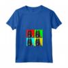 Donna HapTiger Belgian Tervuren Maglietta con Collo a V - Unique Dog Lover's T-shirt for Art Enthusiasts