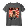 Retro Dogzilla Giapponese Belgian Tervuren Maglietta - Design Divertente per Amanti dei Cani - Acquista Online