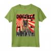 Retro Dogzilla Giapponese Belgian Tervuren Maglietta - Design Divertente per Amanti dei Cani - Acquista Online