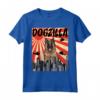Retro Dogzilla Giapponese Belgian Tervuren Maglietta - Design Divertente per Amanti dei Cani - Acquista Online