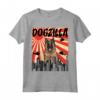 Retro Dogzilla Giapponese Belgian Tervuren Maglietta - Design Divertente per Amanti dei Cani - Acquista Online