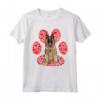 Pata Di Amore - Belgian Tervuren Maglietta per Amanti dei Cani - Ideale per San Valentino - Dog Love Paw Design