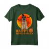 Divertente Belgian Tervuren Halloween Maglietta - Regalo per Amanti dei Cani - Happy Howl-o-ween Design
