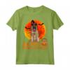 Divertente Belgian Tervuren Halloween Maglietta - Regalo per Amanti dei Cani - Happy Howl-o-ween Design