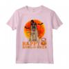 Divertente Belgian Tervuren Halloween Maglietta - Regalo per Amanti dei Cani - Happy Howl-o-ween Design