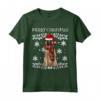 Buon Natale Belgian Tervuren Ugly Christmas Maglietta - Regalo Divertente per Amanti dei Cani - Merry Christmas Ornament Xmas Santa