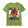Canezilla Dogzilla Giapponese Belgian Tervuren Maglietta - Design Divertente Vintage - Regalo per Amanti dei Cani