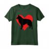 Cuore Rosso Carino Cane Pastore Belga Tervuren Maglietta - Esprimi il tuo Amore per i Cani con Stile