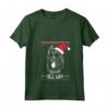 Slitta tutto il giorno - Divertente Maglietta Natale Belga Tervuren - Ideale Idea Regalo Natalizia per Amanti dei Cani