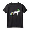 Giorno di San Patrizio Rainbow Dog - Belga Tervuren Maglietta per Uomo, Donna, Papà, Mamma - Ideale per Compleanno, Natale e Giornata Internazionale del Cane