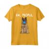 Cane Belgian Tervuren Con Maschera - Maglietta Divertente per Amanti dei Cani - Ideale come Regalo