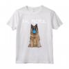 Cane Belgian Tervuren Con Maschera - Maglietta Divertente per Amanti dei Cani - Ideale come Regalo