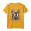 Occhiali da sole con Bandiera Belga Tervuren - Maglietta Orgoglio Belgio Tervuren Dog - Regalo per Amanti dei Cani