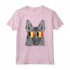 Occhiali da sole con Bandiera Belga Tervuren - Maglietta Orgoglio Belgio Tervuren Dog - Regalo per Amanti dei Cani