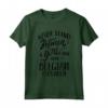 Proprietario del Cane Regalo - Maglietta per Donna Amante dei Cani Belga Tervuren - Idea Regalo con Slogan Never Stand Between A Girl and Her Dog