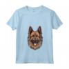 Carino belga Tervuren faccia Cartoon Puppy Dog Lover Maglietta con Collo a V - Ideale per Addestratori e Amanti del Cane Tervuren - Amo il mio belga Tervuren