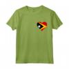Cuore Timor-Est Bandiera - Maglietta Love Timor-Est per Regali Patriottici - Ideale per Viaggiatori e Compleanni a Timor Est