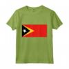 Bandiera di Timor Est Maglietta - Repubblica Democratica di Timor Est - Acquista online per mostrare il tuo orgoglio timorense