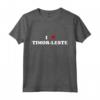 Country Heart Pride - Divertente I Love Timor Est Maglietta - Abbigliamento Unisex per Mostrare il Tuo Amore per Timor-Est