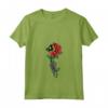 Donna Timor Rose Skeleton Pride Timor Leste Bandiera Roots Souvenir Maglietta con Collo a V - Mano Scheletro che Tieni la Rosa di Timor