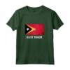 Maglietta Bandiera Timor Est | Timor-Leste Maglia a Manica - Ideale Regalo per Uomini e Donne