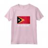 Maglietta Bandiera Timor Est | Timor-Leste Maglia a Manica - Ideale Regalo per Uomini e Donne