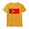 Timor Leste T-shirt - Timor Est Tee Bandiera Souvenir Regalo Maglietta - Orgoglio Nazionale Calcio Futbal