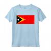 Timor Leste T-shirt - Timor Est Tee Bandiera Souvenir Regalo Maglietta - Orgoglio Nazionale Calcio Futbal