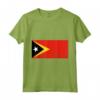 Bandiera di Timor Est Maglietta - Orgoglioso di essere timorese - Ideale per sostenere la cultura timorese
