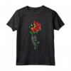 Timor Rose Skeleton Pride Timor Leste Bandiera Roots Souvenir Maglietta - Ideale per Mostrare l'Orgoglio Timor Est o come Regalo Souvenir