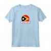 Distintivo del Paese di Timor Est - Bandiera di Timor Est Maglietta - Mostra il tuo Amore per Timor Est con questo Design di Viaggio