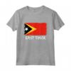 Timor Est Bandiera Maglietta - Perfetta Idea Regalo per Persone con Radici Timoresi - Leggera e Confortevole