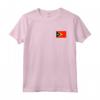Camicia Bandiera Timor Est - Maglietta Unica per Uomini e Donne Timoresi Orientali - Ideale come Regalo o Souvenir