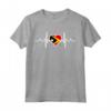 Timor Leste Bandiera Cuore - Maglietta Amore e Sostegno per Regali Timor Est - Ideale per Indipendenza e Compleanni