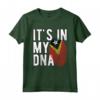 Divertente è nel mio DNA - Timor-Est Bandiera Impronta Digitale Maglietta - Ideale per Mostrare Amore al Popolo di Timor Est