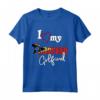 I Love My Timorese Girlfriend - Artistic Design Timor Est Maglietta per Coppie - Regalo Compleanno, Feste, Anniversari