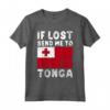 Tonga Flag Souvenir - Se perso mandami a Tonga Maglietta - Ideale per gli amanti di Tonga o con radici tongane