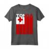 Bandiera Tonga Maglietta - Design Elegante per Mostrare Amore e Orgoglio - Uomini, Donne, Ragazzi, Ragazze, Bambini