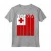 Bandiera Tonga Maglietta - Design Elegante per Mostrare Amore e Orgoglio - Uomini, Donne, Ragazzi, Ragazze, Bambini