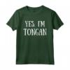 Cute Yes, I'm Tongan Tonga Maglietta - Funny Tongan Saying Shirt for Tongan Pride