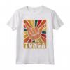 Retro Tongan Shaka Segno - Tonga Pride Maglietta Souvenir - Ideale per Mostrare l'Orgoglio Tongano o Come Regalo