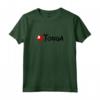 Donna Love Tonga T Shirt - Cuore Bandiera Paese Regalo Souvenir Maglietta - Ideale per Compleanno