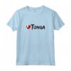 Donna Love Tonga T Shirt - Cuore Bandiera Paese Regalo Souvenir Maglietta - Ideale per Compleanno