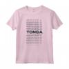 Paese Minimalista - Modern Graphic Tonga Maglietta per Uomo e Donna - Ideale per Compleanni e Natale