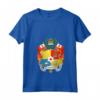 Donna Stemma tongano Maglietta con Collo a V - Incredible Kingdom of HapTiger - Tongan Heritage Shirt for Pride