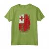 HapTiger - Bandiera Tonga Maglietta Souvenir in Stile Grunge - Ideale come Regalo o Ricordo di Viaggio